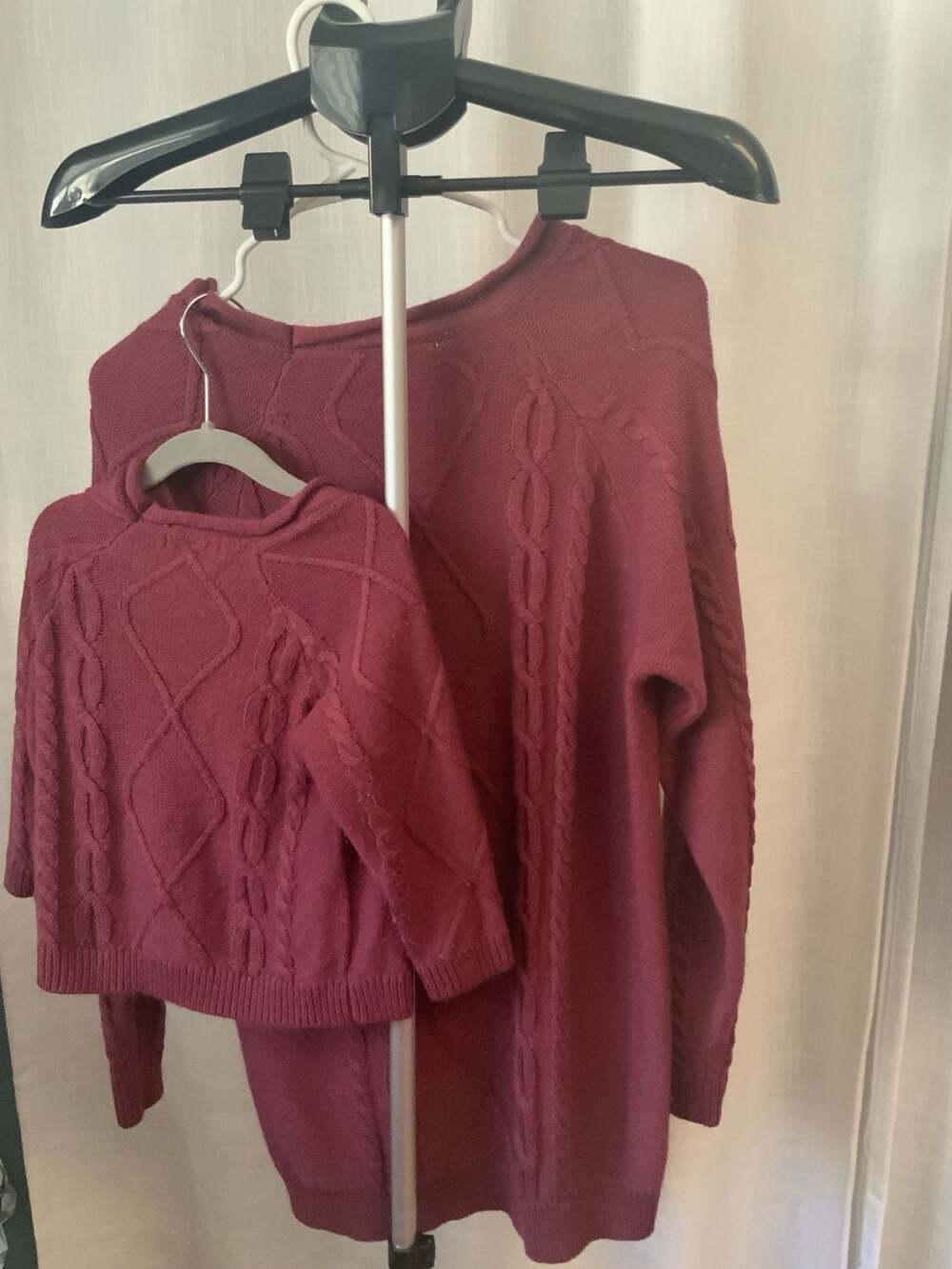 Alredine And Bailey'S Blossoms Mommy And Me Sweater Size S and 2T